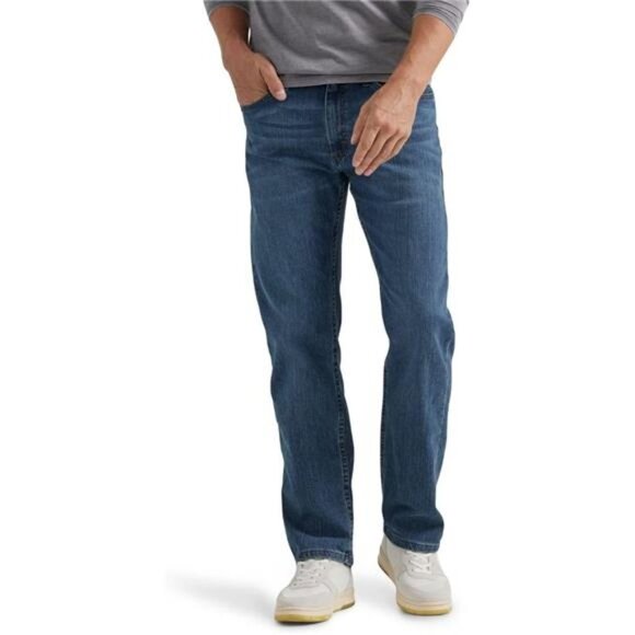 NEW Wrangler Authentics Men's Regular Fit Comfort Flex Waist Jean - Picture 7 of 7